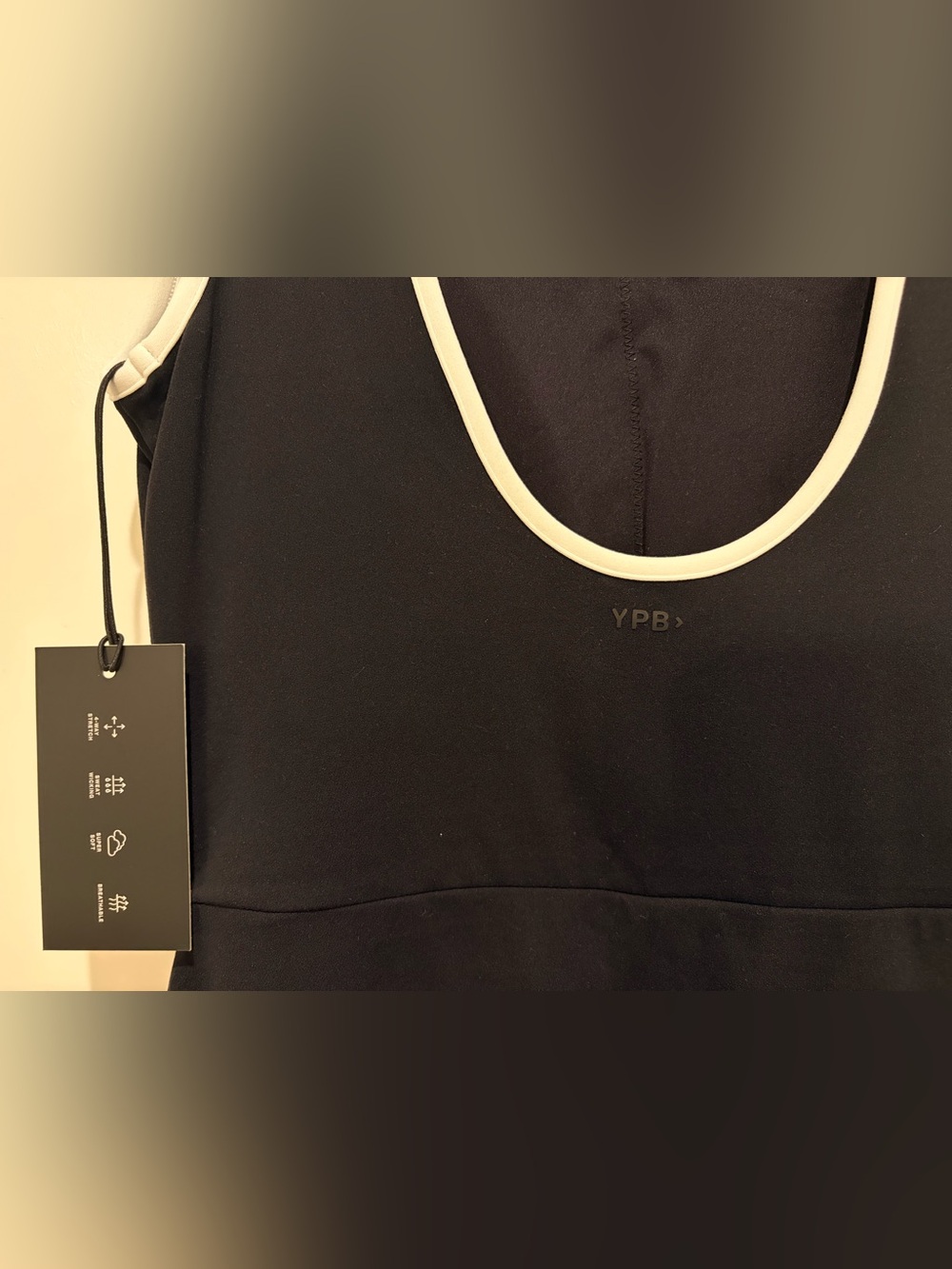 Abercrombie YPB Tie Game Dress in Black - Picture 6 of 9